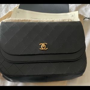 Chanel double flap vintage